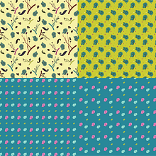 Mi Proyecto del curso: Creación y comercialización de patterns vectoriales. Pattern Design project by Lily Portius Yáñez - 09.22.2020