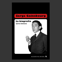 Book cover design/Serge Gainsbourg. Editorial Design project by Nuria Zaragoza Argelich - 09.22.2020