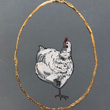 The Speckled Hen . Un projet de Illustration jeunesse de dasha_mandrova - 22.09.2020