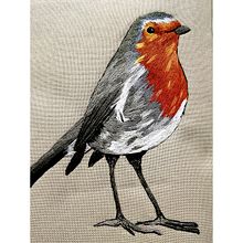 Mi Petirrojo!. Embroider project by Rodolfo Arteaga Diez - 09.22.2020