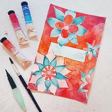 Mi Proyecto del curso: Técnicas de acuarela en negativo para ilustración botánica. Un progetto di Illustrazione botanica di Sara López - 22.09.2020