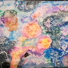 Mi Proyecto del curso: Técnicas modernas de acuarela. Watercolor Painting project by Diana De la Cruz - 09.23.2020