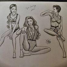 My project in Figure Drawing for Beginners course. Figure Drawing project by Mariagrazia Cavallo - 10.06.2020