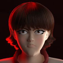Kei (ケイ). Un projet de 3D, Animation 3D , et Conception de personnages 3D de Maite Gómez García - 23.09.2020