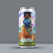 India Star - Beer label. Un proyecto de Ilustración tradicional, Ilustración digital y Publicidad de Ilson Rodrigues - 23.09.2020