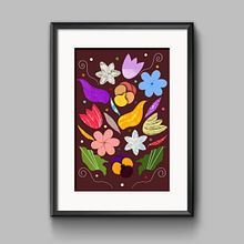 Flores e Folhas: Ilustração flat com Photoshop Ein Projekt aus dem Bereich Digitale Illustration von Vânia Paiva - 24.09.2020