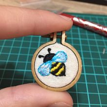 Mi Proyecto del curso: Técnicas de bordado en miniatura. Un progetto di Ricamo di Miriam Rosillo Olmos - 30.09.2020