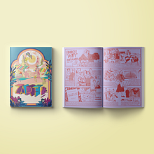 Cómic sobre Francis Bartolozzi para ZART!. Un proyecto de Cómic, Dibujo, Dirección de arte, Diseño editorial, Ilustración editorial, Ilustración tradicional e Ilustración digital de Cristina Jiménez - 25.09.2020
