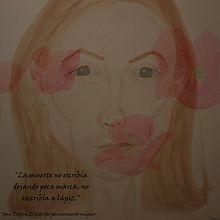 Mi Proyecto del curso: Retrato ilustrado en acuarela. La escritora Joan Didion. Un progetto di  di Beatriz Pérez Galindo - 25.09.2020