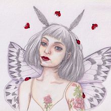 "Spring". Fine Arts, Drawing, Pencil Drawing, Artistic Drawing, Portrait Drawing, Traditional illustration, and Watercolor Painting project by jesica_iturria - 09.25.2020