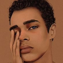 Mi Proyecto del curso: Retrato ilustrado con Procreate. Digital Illustration project by Miguel Delgado - 09.26.2020