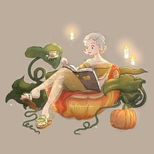 Personaje mágico en calabaca. Un progetto di Illustrazione tradizionale di Sofía Fondo - 26.09.2020