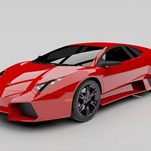 3D/ Modelado Digital - Lamborghini Reventón . 3D projeto de Pablo Arenzana - 26.09.2020