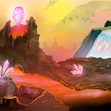 Mi Proyecto del curso: Teoría del color: cómo aplicarla a tus imágenes. Sketching, Concept Art, Design, and Digital Painting project by Erick Prieto - 09.26.2020