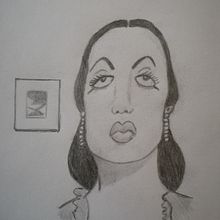 Katy Jurado. Pencil Drawing project by juliusm61 - 11.12.2020