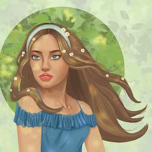 My project in Digital Fantasy Portraits with Photoshop course.  project by rhian_howe21 - 09.26.2020
