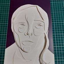 My project in 3D Portraits with Paper Layers course. Een project van  3D-modellering van Lizz Buck - 26.09.2020