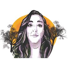 Autoretrato ilustrado con Photoshop. Digital Design, and Digital Illustration project by Sonia González - 09.06.2018
