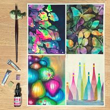 Mi Proyecto del curso: Técnicas de acuarela en negativo para ilustración botánica Ein Projekt aus dem Bereich Traditionelle Illustration, Malerei und Aquarellmalerei von María Fernández - 27.09.2020
