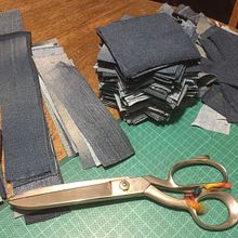 Mi Proyecto del curso: Introducción al patchwork contemporáneo. Un proyecto de Costura, Diseño de moda, DIY y Diseño textil de 4lejandramora - 24.09.2020