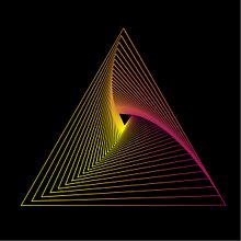 Ilustración Triangle. Design, Graphic Design, and Digital Illustration project by Sonia González - 04.27.2020