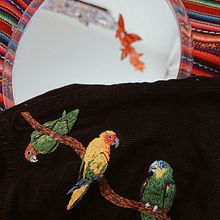 Camisa Psitacídeos . Projekt z dziedziny Craft i  Haft użytkownika annaclara_dutra - 03.08.2020