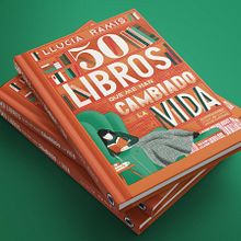 50 libros que me han cambiado la vida. Traditional illustration project by Julio Fuentes - 09.28.2020