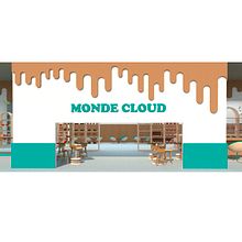 MONDE CLOUD. 3D Animation, Interior Architecture, Decoration, Design & Interior Design project by Natalia Pinilla Salas - 09.29.2020