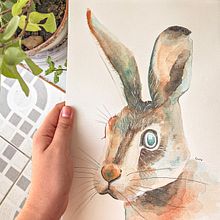 Meu projeto do curso: Técnicas experimentais de aquarela para principiantes | @giuliamsoaresart. Fine Arts, Drawing, Painting, and Watercolor Painting project by Giulia Soares - 09.29.2020