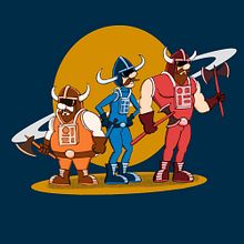 Fábrica de personajes ilustrados: Los 3 Vikingos Galácticos. Un proyecto de Cómic y Diseño de personajes de Oscar Munguía - 29.09.2020