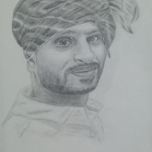Mi Proyecto del curso: Retrato realista con lápiz de grafito. Portrait Drawing project by Erika Oliva - 09.29.2020