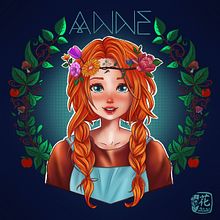 Anne con E. Traditional illustration project by Flor de María Isabel Loc Rubio - 09.29.2020
