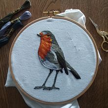 Meu projeto do curso: Pintar com linha: técnicas de ilustração têxtil. Embroider project by Nadine Rodrigues - 09.29.2020