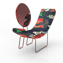 OPO CHAIR / Targets. Un proyecto de Diseño 3D, Diseño de interiores, Diseño, creación de muebles					, Diseño de producto y Diseño gráfico de Claudia Cabrera Lupinska - 29.09.2020