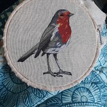 Mi Proyecto del curso: Pintar con hilo: técnicas de ilustración textil. Embroider project by valeriags16 - 09.29.2020