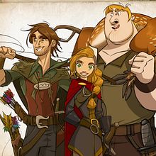 Robin Hood - (Masters of Character Design - book). Un projet de Dessin numérique, Conception de personnages et Illustration numérique de Franco Spagnolo - 01.01.2017