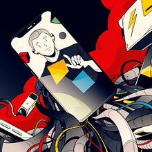 Wired – DuckDuckGo Is Fighting Back. Een project van Redactionele illustratie y Traditionele illustratie van Thomas Rohlfs - 30.09.2020
