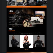 Web Harley Davidson Girona . % Quim Ramis Folcrà tarafından hazırlanan Web Tasarımı projesi - 09.30.2020
