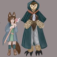 My project in Introduction to Design of Characters for Animation and Video Games course. Een project van Ontwerp van personages, Digitaal ontwerp y  Digitaal schilderij van Aneta Urbanik - 30.09.2020