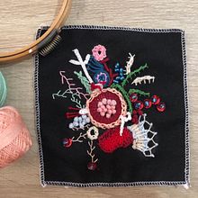 Mi Proyecto del curso: Técnicas avanzadas de bordado: puntadas y composiciones con volumen. Embroider project by ady.mullano - 09.30.2020