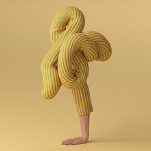 one leg at a time. Un projet de 3D, Modélisation 3D, Publicité, Direction artistique, Br, ing et identité, Conception de personnages, Art conceptuel, Créativité, Design , Conception 3D, Conception numérique, Illustration numérique, Illustration éditoriale, Design graphique, Illustration traditionnelle, Stor, telling , et Conception de jouets de Ali Sahba - 06.10.2019