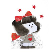 Mafalda (homenaje) . Projekt z dziedziny  Kolaż, Trad, c, jna ilustracja i Ilustracje dla dzieci użytkownika Estrellita Caracol - 30.09.2020