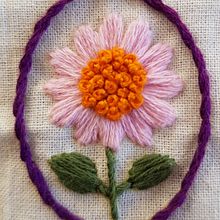 Mi Proyecto del curso: Técnicas de bordado en miniatura. Embroider project by Jessica López Alvarado - 09.30.2020