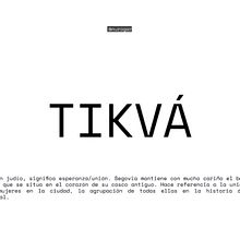 Proyecto Naming: TIKVÁ. Un proyecto de Naming de Núria García Román - 01.10.2020