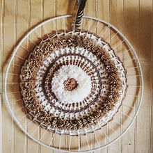 Mi Proyecto del curso: Tejido en telar circular. Macramé, and Fiber Arts project by Roma Y. - 10.01.2020