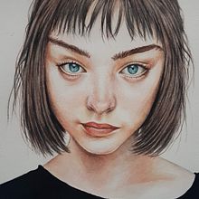 Mi Proyecto del curso: Retrato en acuarela a partir de una fotografía. Un proyecto de Pintura a la acuarela de Ana Martinez Garcia - 02.10.2020