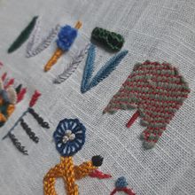 Mi Proyecto del curso: Introducción al bordado en relieve. Embroider project by Laura Carreño - 10.02.2020