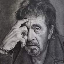 Mi Proyecto del curso: Retrato realista con lápiz de grafito. Digital Drawing, Realistic Drawing, Watercolor Painting, and Oil Painting project by Abelardo Fernández Vecilla - 10.02.2020