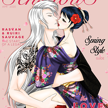 Original Characters Couple Artwork. Character Design, and Digital Illustration project by Raheela Saleem - 10.02.2020