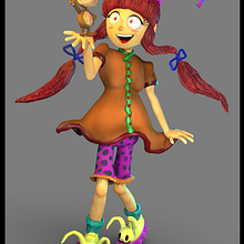 Chica 3D Ein Projekt aus dem Bereich 3D von Joaquin León Velásquez - 02.10.2020